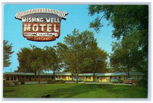 C1950 wishing well - c1950's, motel
