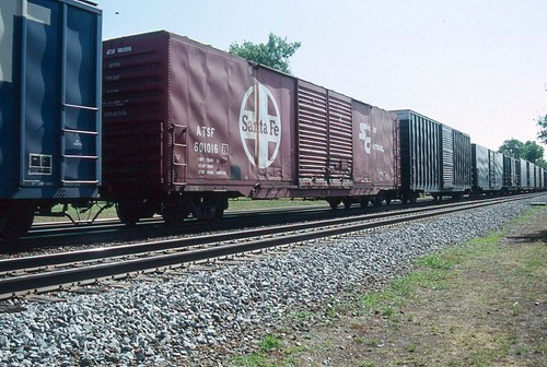 Railroad slide santa fe atsf - slide,