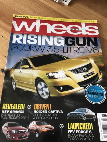 Wheels car magazine nov 2006 - wheels,