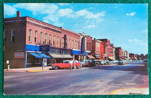 C1956 chrome postcard - c1956, la