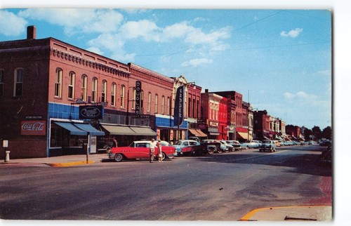Grange indiana street scene - indiana,