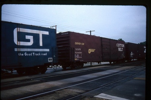 Railroad slide cotton - railroad, belt