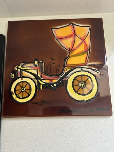 Vallauris vintage hand painted - vallauris,