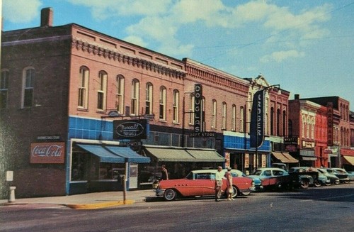 Vintage postcard grange - vintage, la
