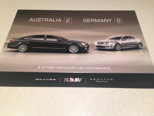 Rare holden big 600mm official - holden,