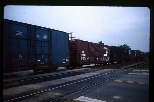 Railroad slide conrail - railroad,
