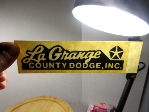 Vintage grange county dodge - la,