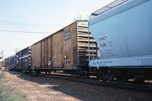 Railroad slide union - union, pacific