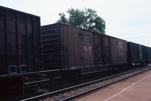 Railroad slide union pacific - railroad,