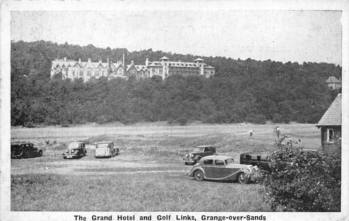 Postcard grange over sands - grange,