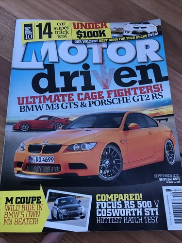 Motor car magazine - magazine, sept