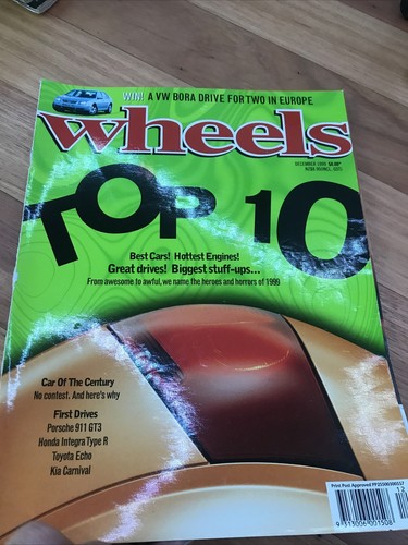 Wheels car magazine - wheels, dec